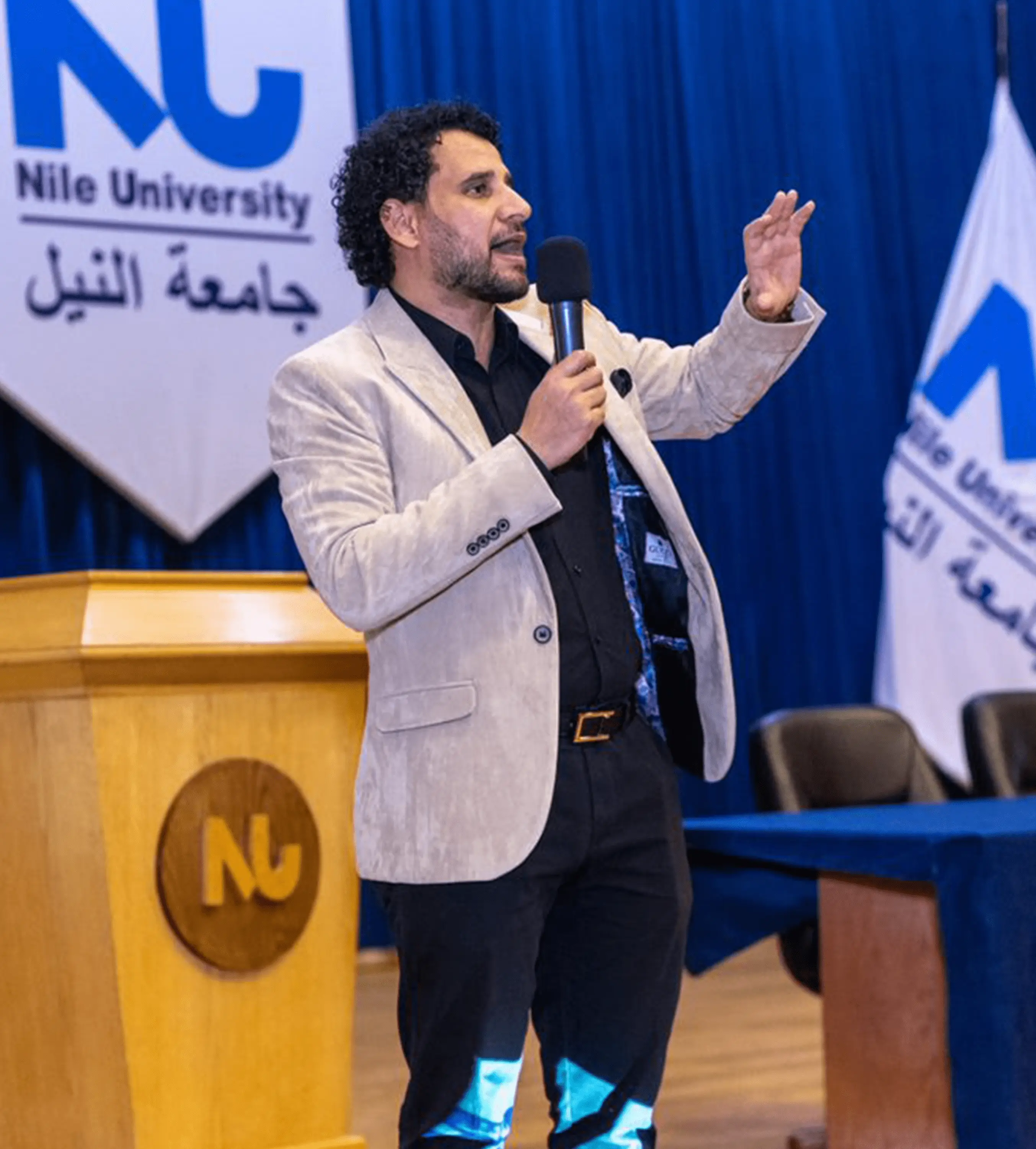 دعوة من نائب رئيس جامعة النيل